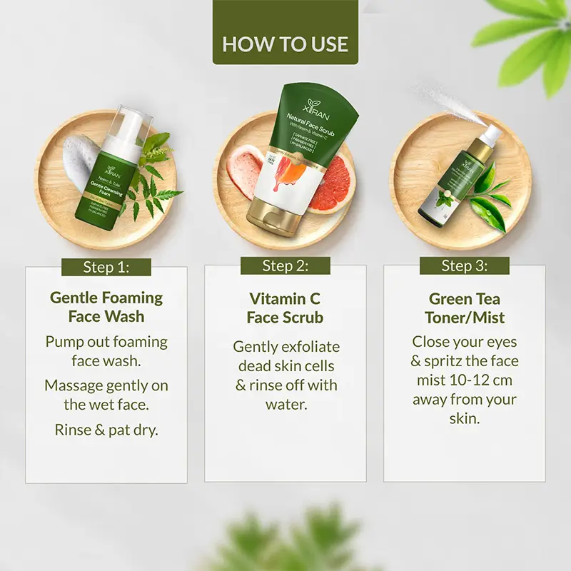 Private Label Neem Skin Care Set